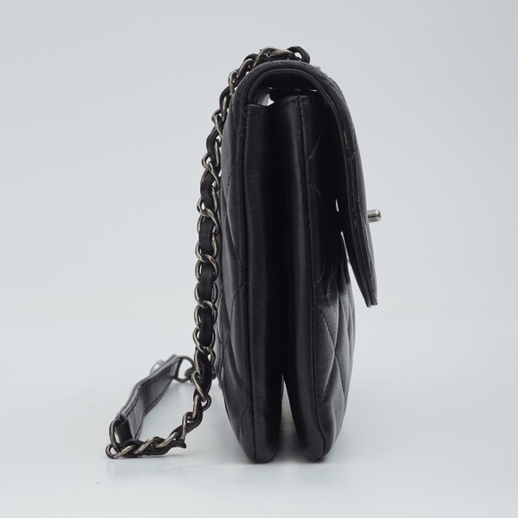 CHANEL LAMBSKIN BLACK TRENDY CC FLAP BAG (2015) - Picture 5 of 12